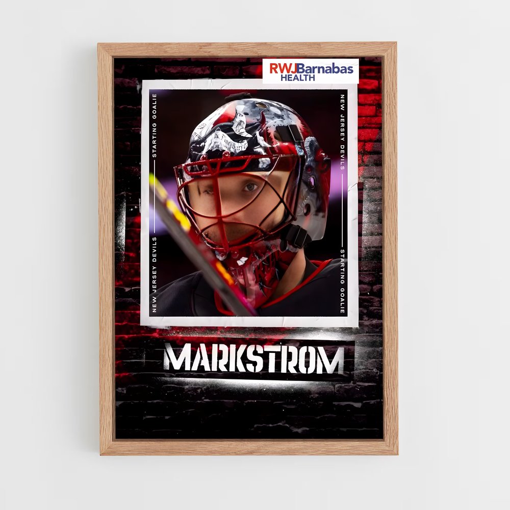 Poster Jacob markstrom – affiche Hockey sur glace (vue 4)